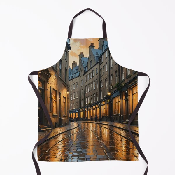 Item preview, Edinburgh street at night designed and sold by Ponted.