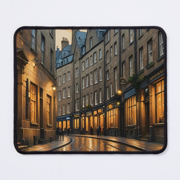 Item preview, Edinburgh street at night designed and sold by Ponted.