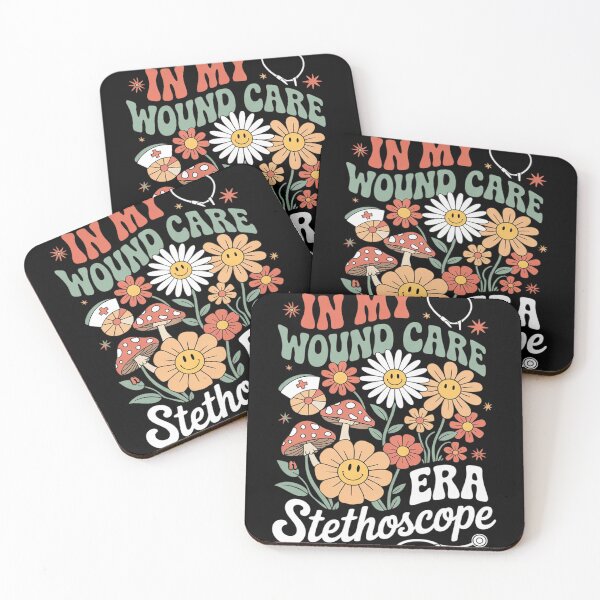 Item preview, Groovy In My Wound Care Era Nurse Floral Hippie Daisy  designed and sold by KotexTemu.