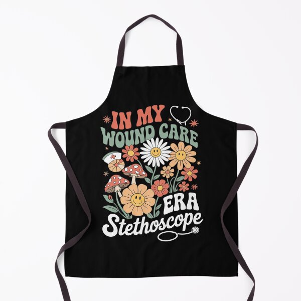 Item preview, Groovy In My Wound Care Era Nurse Floral Hippie Daisy designed and sold by KotexTemu.