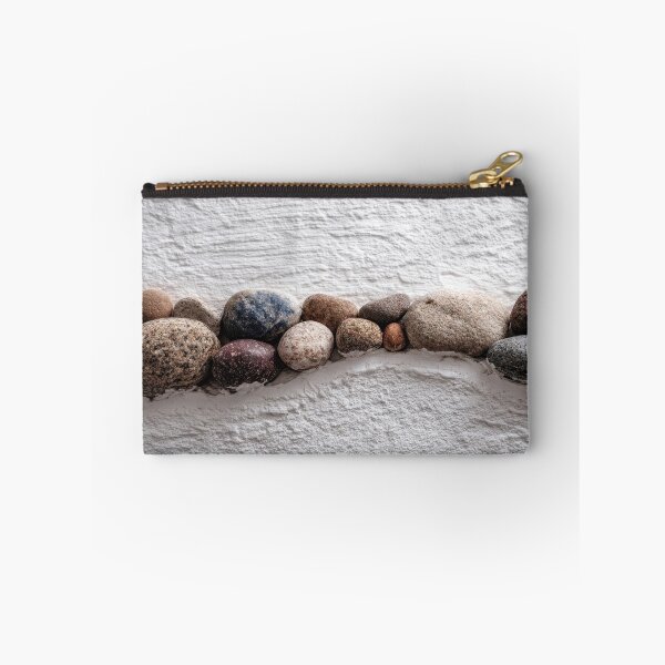 Item preview, Decorative stones along a white wall designed and sold by anytka.