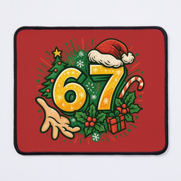 Item preview, All I Want for Christmas Is 6-7 – Viral 67 Meme Holiday Design designed and sold by GirlyPopped.