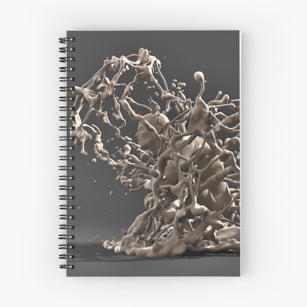 Item preview, Human Splash 27 - 3D Liquid Face Emergence designed and sold by Keltoi-art.