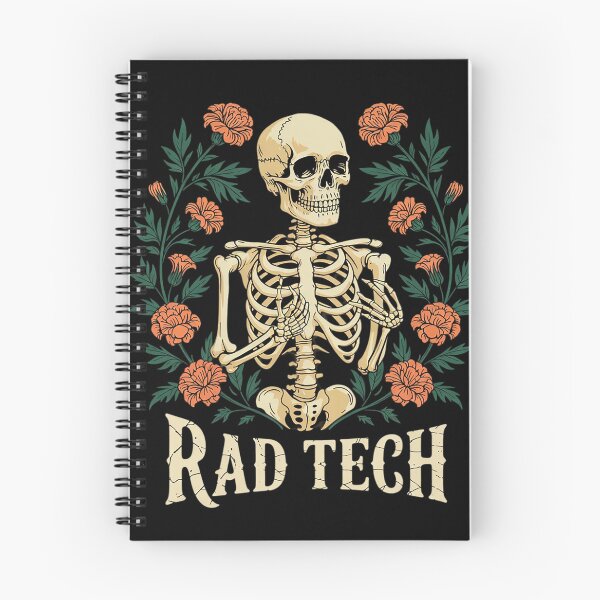 Item preview, Rad Tech Skeleton Floral Radiology Technologist  designed and sold by KotexTemu.