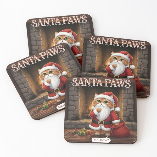 Item preview, Santa Paws - Me-how designed and sold by ASABCreative.