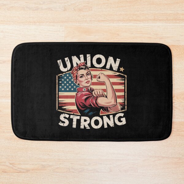 Item preview, Union Strong Labor Day Usa Flag designed and sold by MeowtivationP.