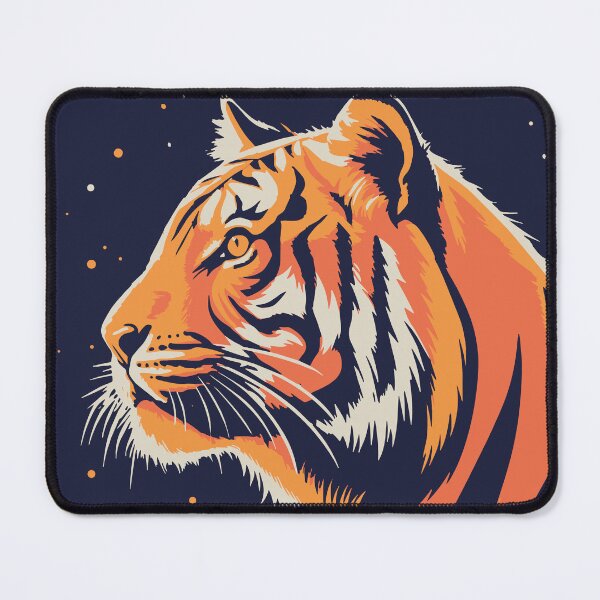 Item preview, Celestial Tiger – Moonlit Night Guardian designed and sold by Drawings Project.