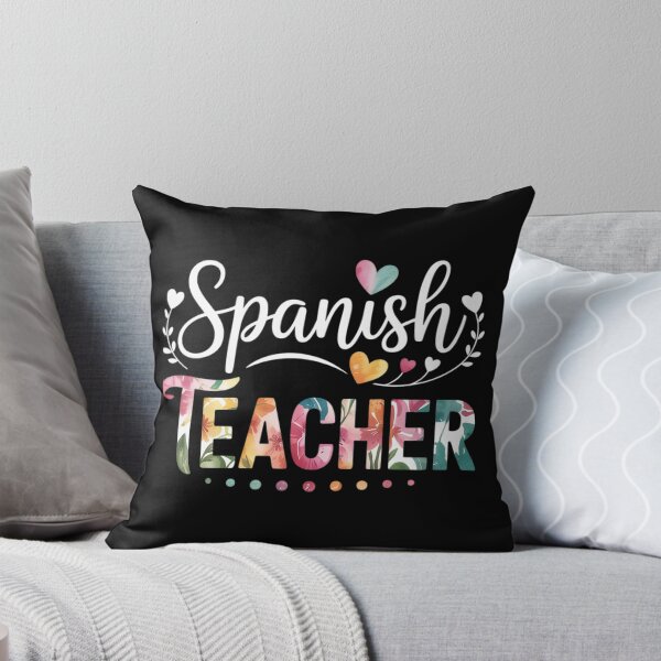 Item preview, Spanish Teacher Floral First Day Of School  designed and sold by KotexTemu.