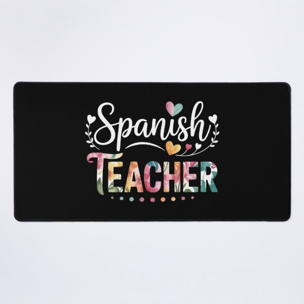 Item preview, Spanish Teacher Floral First Day Of School designed and sold by KotexTemu.