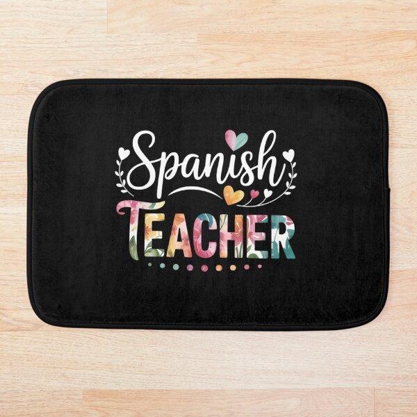 Item preview, Spanish Teacher Floral First Day Of School  designed and sold by KotexTemu.