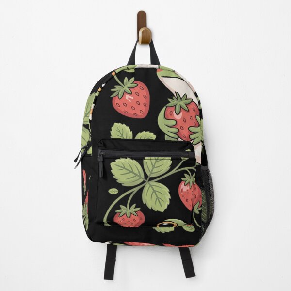 Item preview, Strawberry Frog Drawing Animal Art Strawberries Floral designed and sold by KotexTemu.