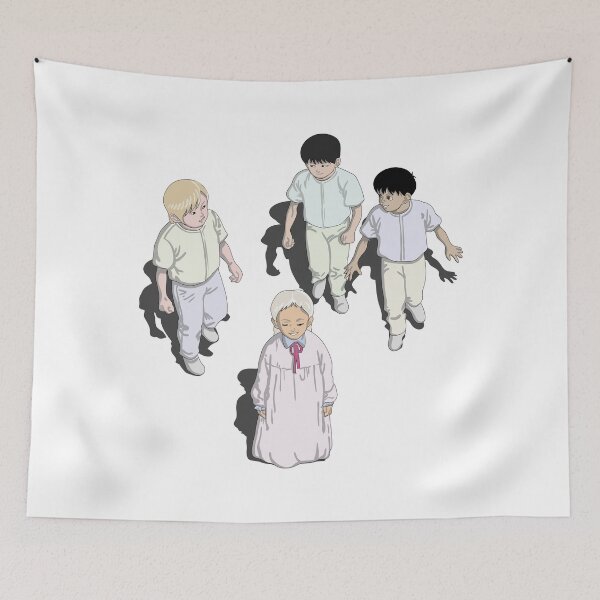 Item preview, The Number Children - Key Psychic Characters Akira Manga Style Transparent Background designed and sold by Keltoi-art.