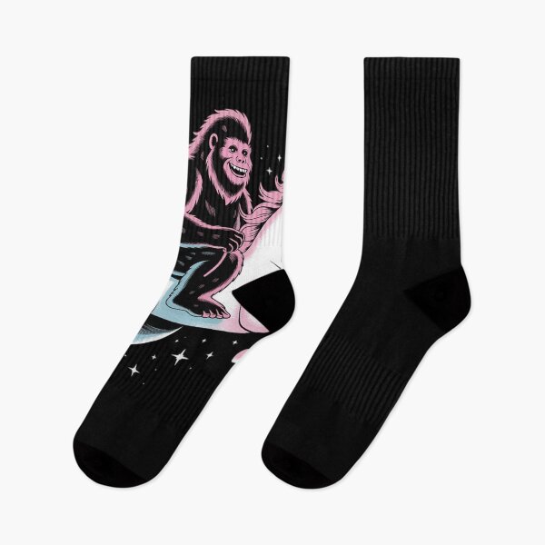 Item preview, Bigfoot Riding A Unicorn - Sasquatch Lover designed and sold by BeetleMalon.