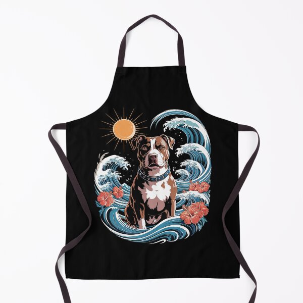 Item preview, Summer Pitbull Mom Beach Fun Pitty Vibes Wave Floral designed and sold by KotexTemu.
