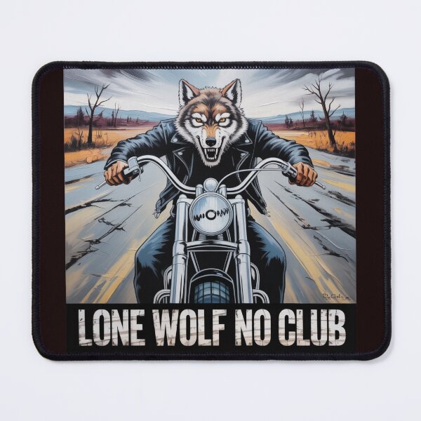 Item preview, Lone Wolf No Club designed and sold by Jurand  Creations.