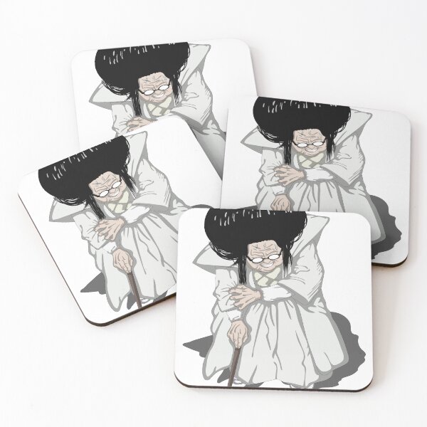 Item preview, Miyako the Sage - Psychic Spiritual Guide Akira Manga Style Transparent Background designed and sold by Keltoi-art.