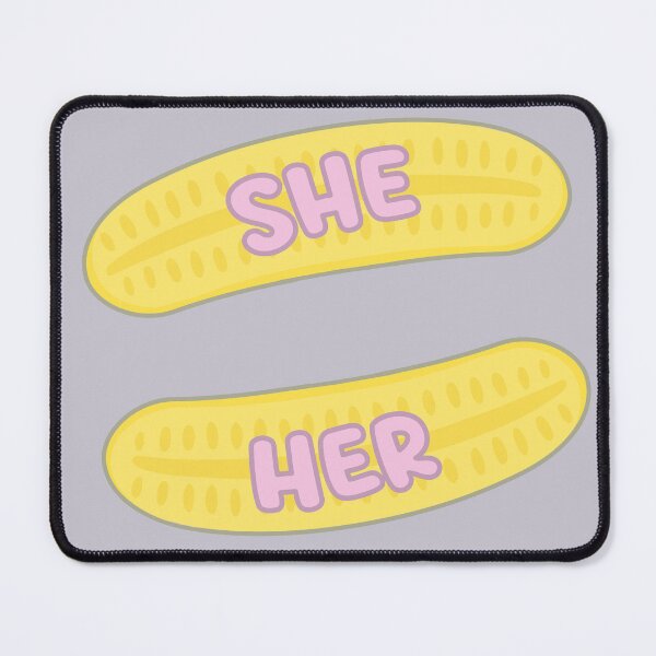 Item preview, Foam Bananas She/Her Pronouns designed and sold by MoonMint.