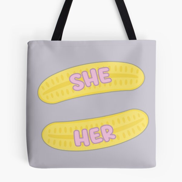 Item preview, Foam Bananas She/Her Pronouns designed and sold by MoonMint.