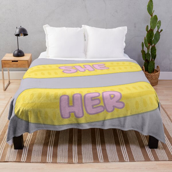 Item preview, Foam Bananas She/Her Pronouns designed and sold by MoonMint.