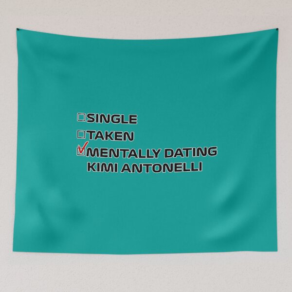 Item preview, Mentally Dating Kimi Antonelli designed and sold by PoleToWin.