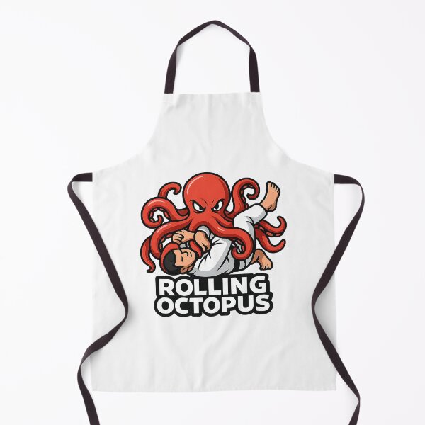 Item preview, Rolling Octopus – Jiu-Jitsu Grappling Cartoon Design designed and sold by janbo93.