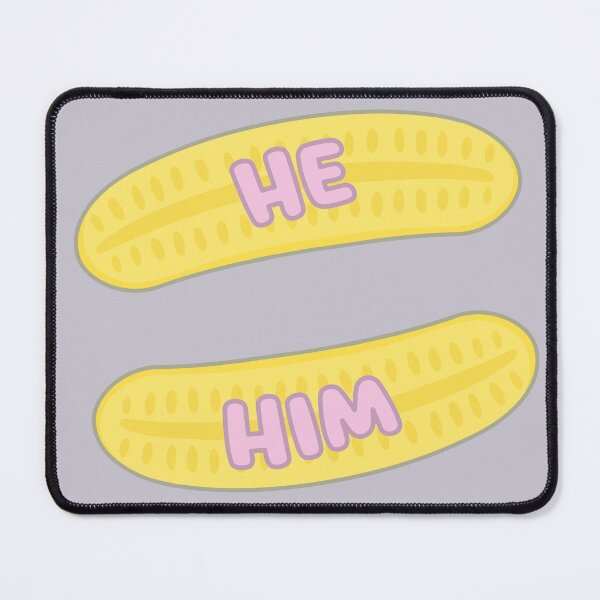 Item preview, Foam Bananas He/Him Pronouns designed and sold by MoonMint.