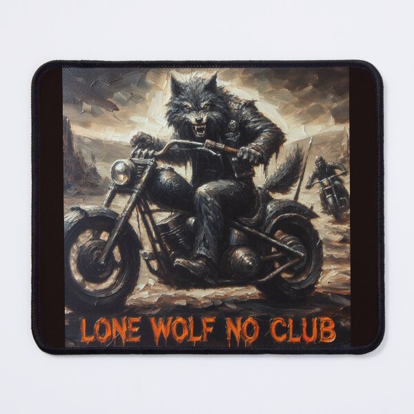 Item preview, Lone Wolf No Club designed and sold by Jurand Creations.