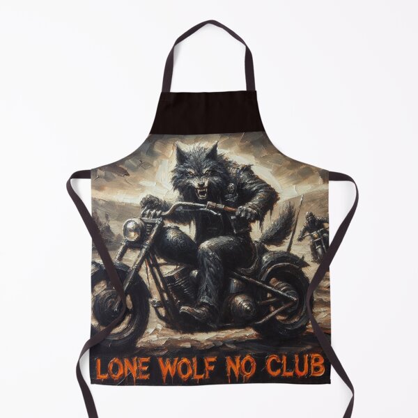 Item preview, Lone Wolf No Club designed and sold by Jurand  Creations.