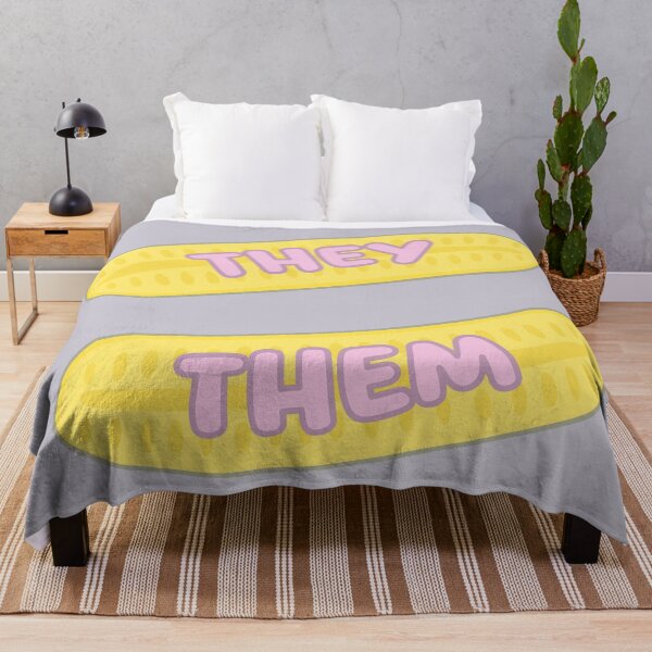 Item preview, Foam Bananas They/Them Pronouns designed and sold by MoonMint.