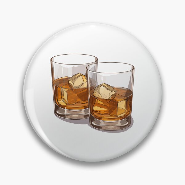Item preview, Double Whisky with Ice in Glass designed and sold by New-School-Wave.