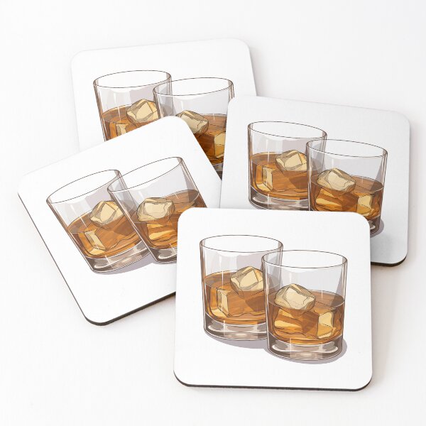 Item preview, Double Whisky with Ice in Glass designed and sold by New-School-Wave.
