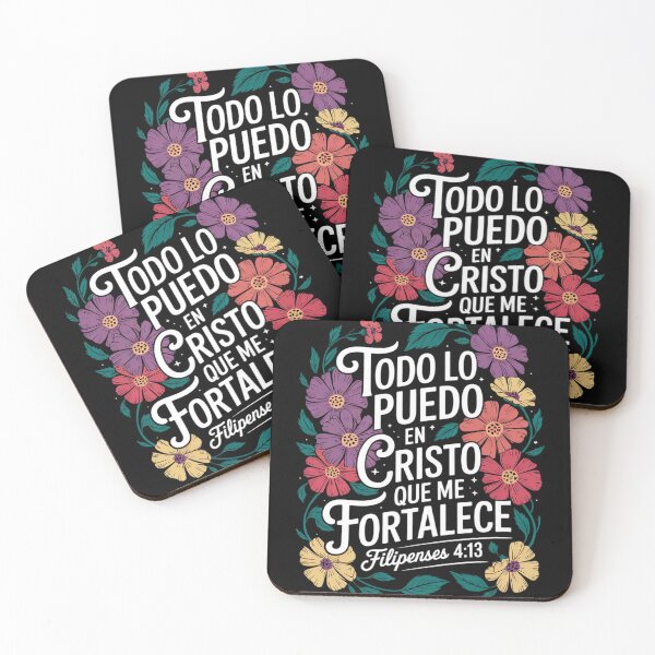 Item preview, Todo Lo Puedo En Cristo God Jesus Spanish Christian Floral  designed and sold by NailMolisa.