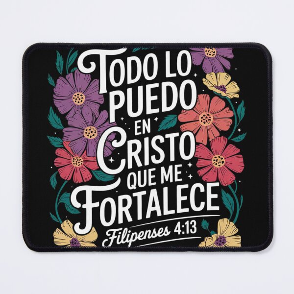 Item preview, Todo Lo Puedo En Cristo God Jesus Spanish Christian Floral designed and sold by NailMolisa.