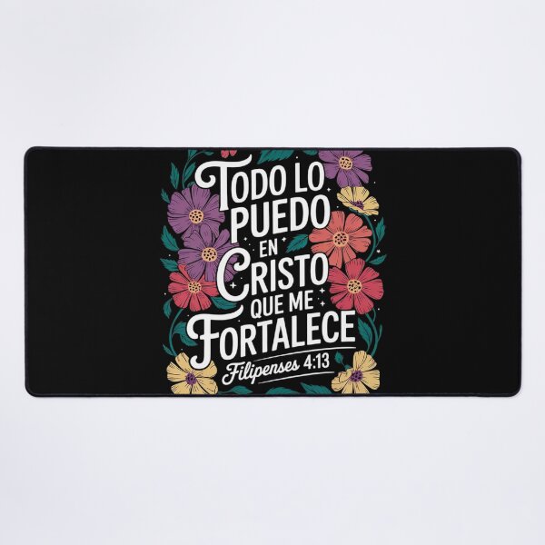 Item preview, Todo Lo Puedo En Cristo God Jesus Spanish Christian Floral designed and sold by NailMolisa.