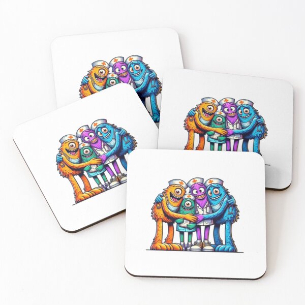 Item preview, Medical Monsters: Thank You Healthcare Workers designed and sold by HBDStudio.