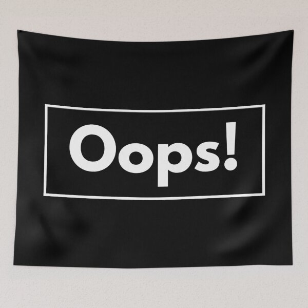 Item preview, Oops! designed and sold by BaconPancakes21.