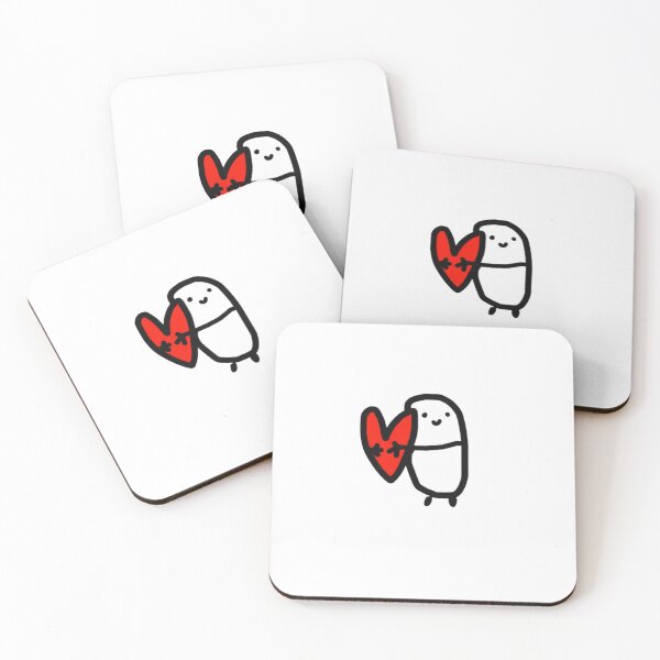 Item preview, Figure holding heart - hand drawn designed and sold by belinshop.