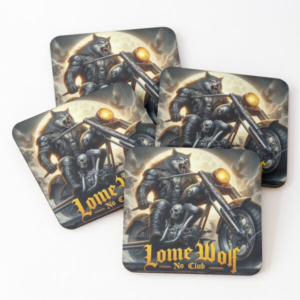 Item preview, Lone Wolf No Club designed and sold by Jurand  Creations.