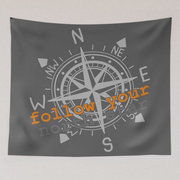Item preview, Follow Your North Star designed and sold by urrin DESIGN.