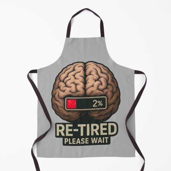 Item preview, Re-Tired Brain - 2% Loading Humor designed and sold by I AM BRO.