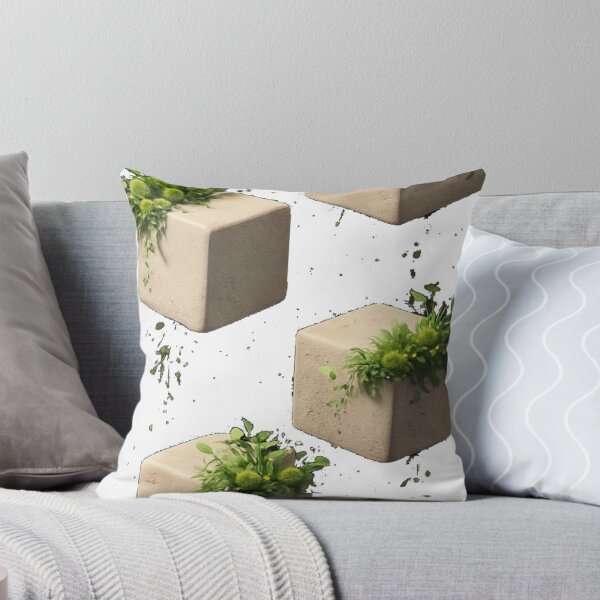 Item preview, Floating Nature Blocks T-Shirt – Minimal Geometric Eco Art Design designed and sold by KDesignCrafts.
