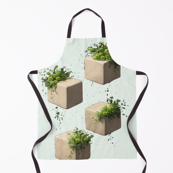 Item preview, Floating Nature Blocks T-Shirt – Minimal Geometric Eco Art Design designed and sold by KDesignCrafts.