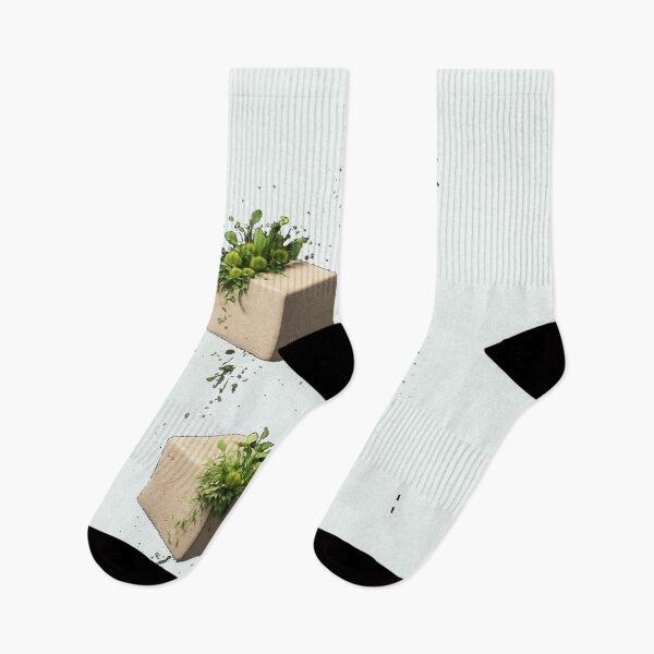 Item preview, Floating Nature Blocks T-Shirt – Minimal Geometric Eco Art Design designed and sold by KDesignCrafts.