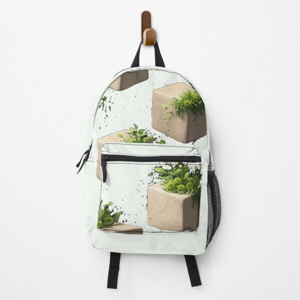 Item preview, Floating Nature Blocks T-Shirt – Minimal Geometric Eco Art Design designed and sold by KDesignCrafts.