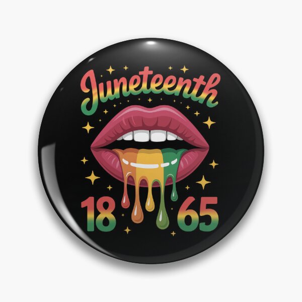 Artikelvorschau, Juneteenth – Tropfende Melaninlippen – 1865 – Tag der Freiheit entworfen und verkauft von milanforbes.