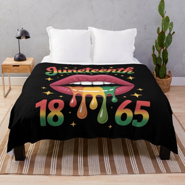 Artikelvorschau, Juneteenth – Tropfende Melaninlippen – 1865 – Tag der Freiheit entworfen und verkauft von milanforbes.