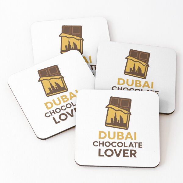 Item preview, Dubai Chocolate Lover Skyline Bar Dessert Travel Design designed and sold by RedCircleArt.