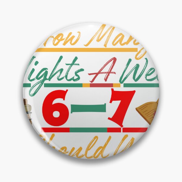 Item preview, How Many Nights A Week Should You Be Reading? 6–7 | Book Humor T-Shirt designed and sold by axiksa10.