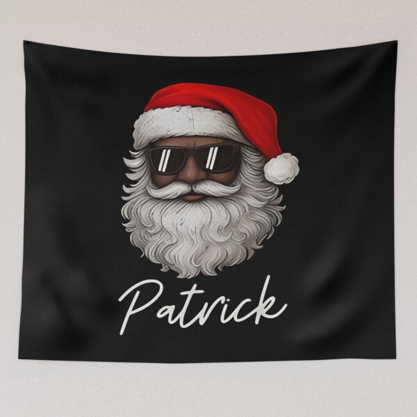 Item preview, Black Santa Claus Sun Glasses Family Shirts 2025 Christmas Pajamas, African American Santa Claus, Brown Santa Face Family Matching designed and sold by cleanframe.