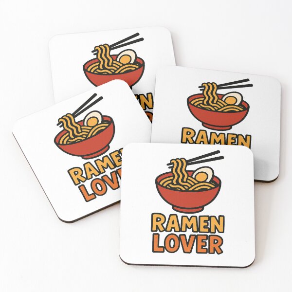 Item preview, Cute Ramen Lover Japanese Noodles Bowl Food Illustration designed and sold by RedCircleArt.